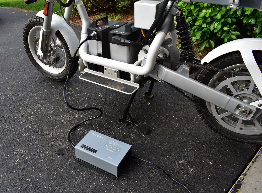 Recharge du Cake Osa+ avec le chargeur externe