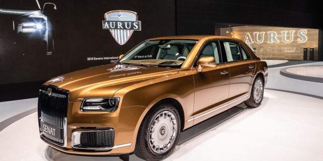 L'exportation de la voiture AURUS a commencé - Autobala.com