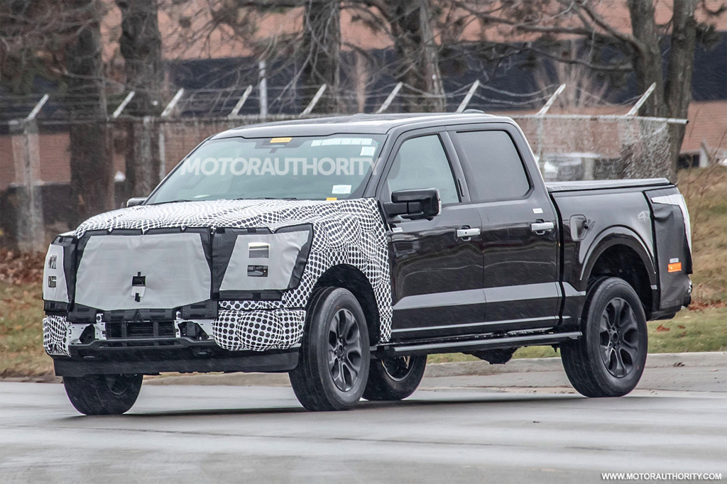 2024 Ford F-150 Facelift Spy Shot - Crédit photo : Baldauf