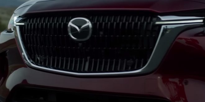 Le Mazda CX-90 dévoile un autre teaser, cette fois-ci révélant des éléments intérieurs - Autobala.com