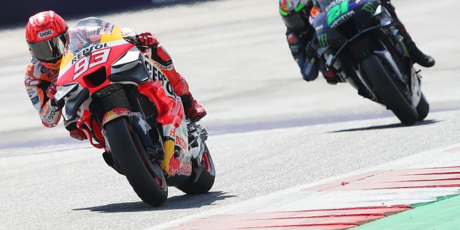 Marquez admet que la première arrivée dominicale du MotoGP en 2023 "ressemble à une blague" - Autobala.com