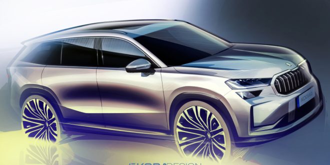 Škoda Auto dévoile un teaser du nouveau Kodiaq et annonce les détails de la première mondiale - Autobala.com